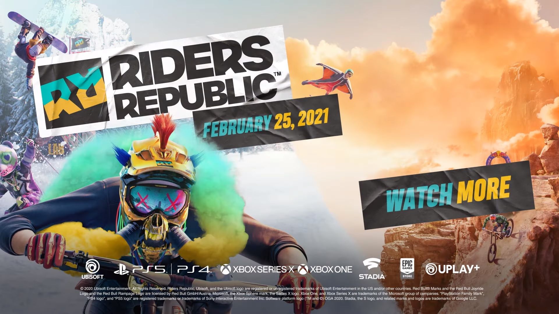 Ubisoft anuncia oficialmente el nuevo Riders Republic