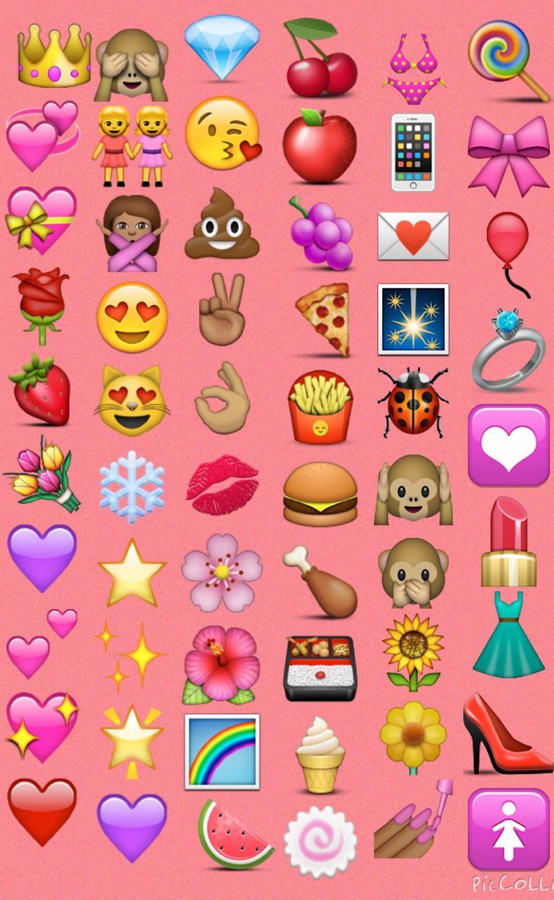 Girly Emoji Wallpaper Free Girly Emoji Background