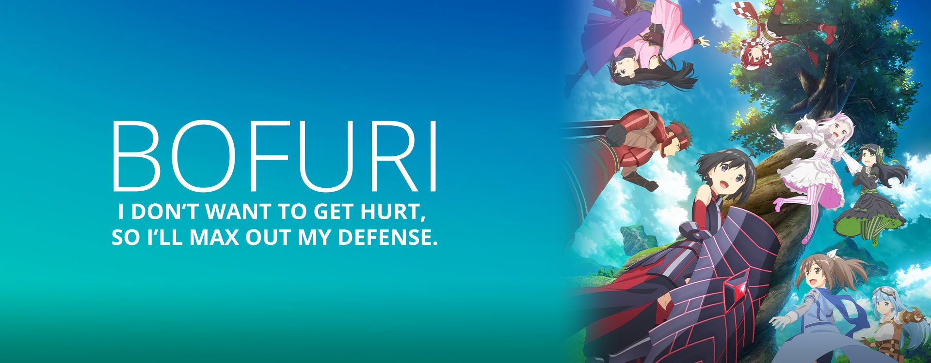 Watch Bofuri: I Don'T Want To Get Hurt, So I'Ll Max Out My Defense. Sub & Dub. Action Adventure, Comedy, Fantasy, Sci Fi Anime