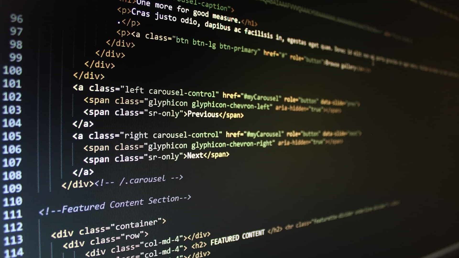 #syntax highlighting, #computer, #HTML, #CSS, #Computer screen, #code, #pixels, wallpaper. Mocah.org HD Desktop Wallpaper