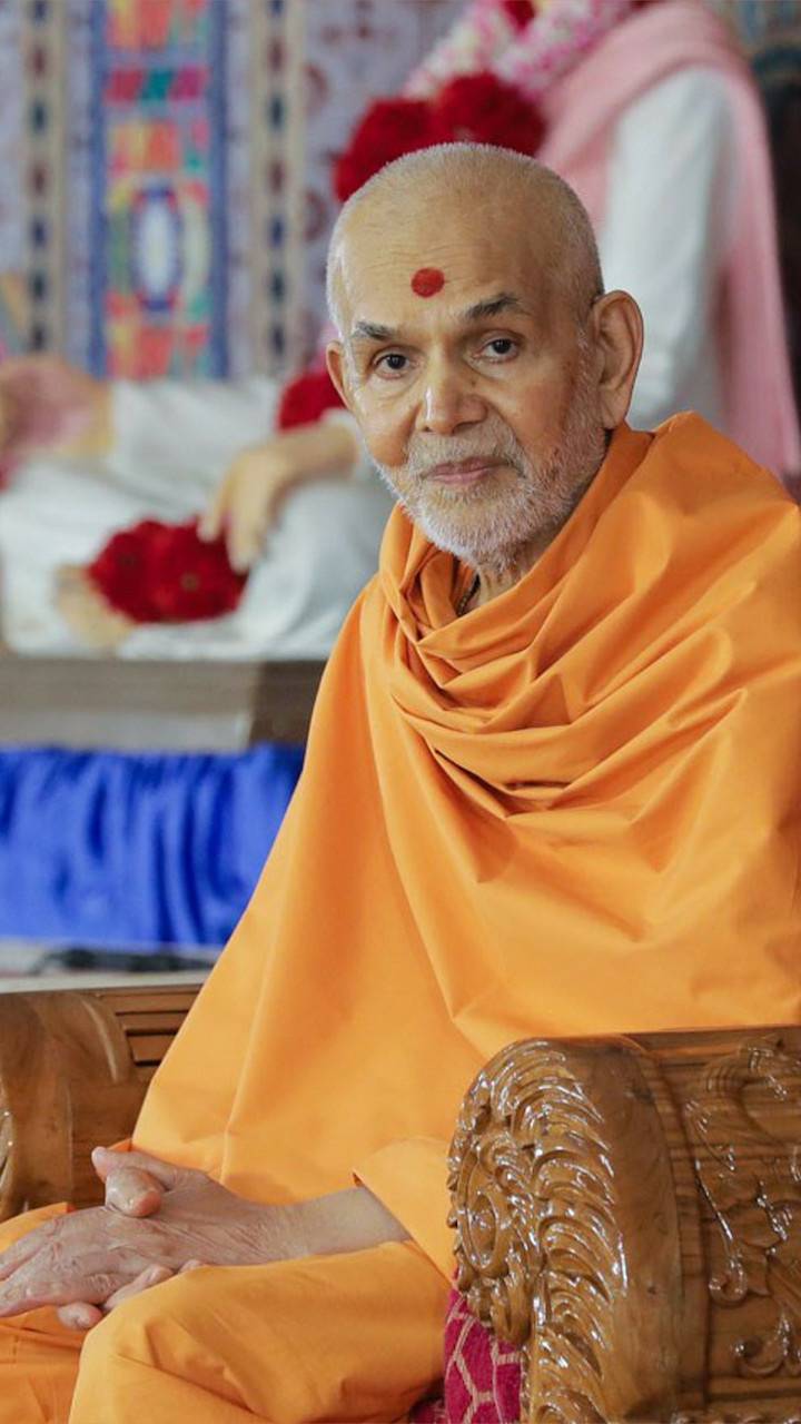 BAPS on Twitter mahant swami maharaj HD wallpaper  Pxfuel