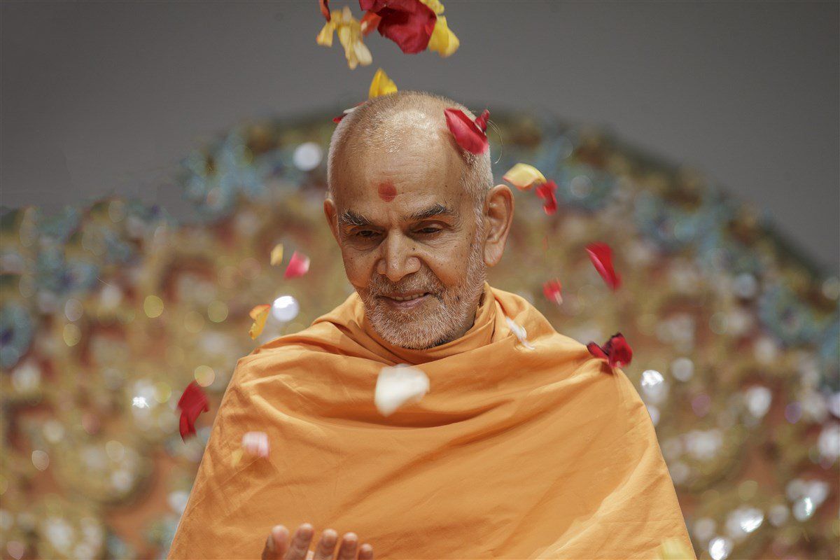 BAPS Mahant Swami Maharaj's Vicharan: 20 September Robbinsville, NJ, USA