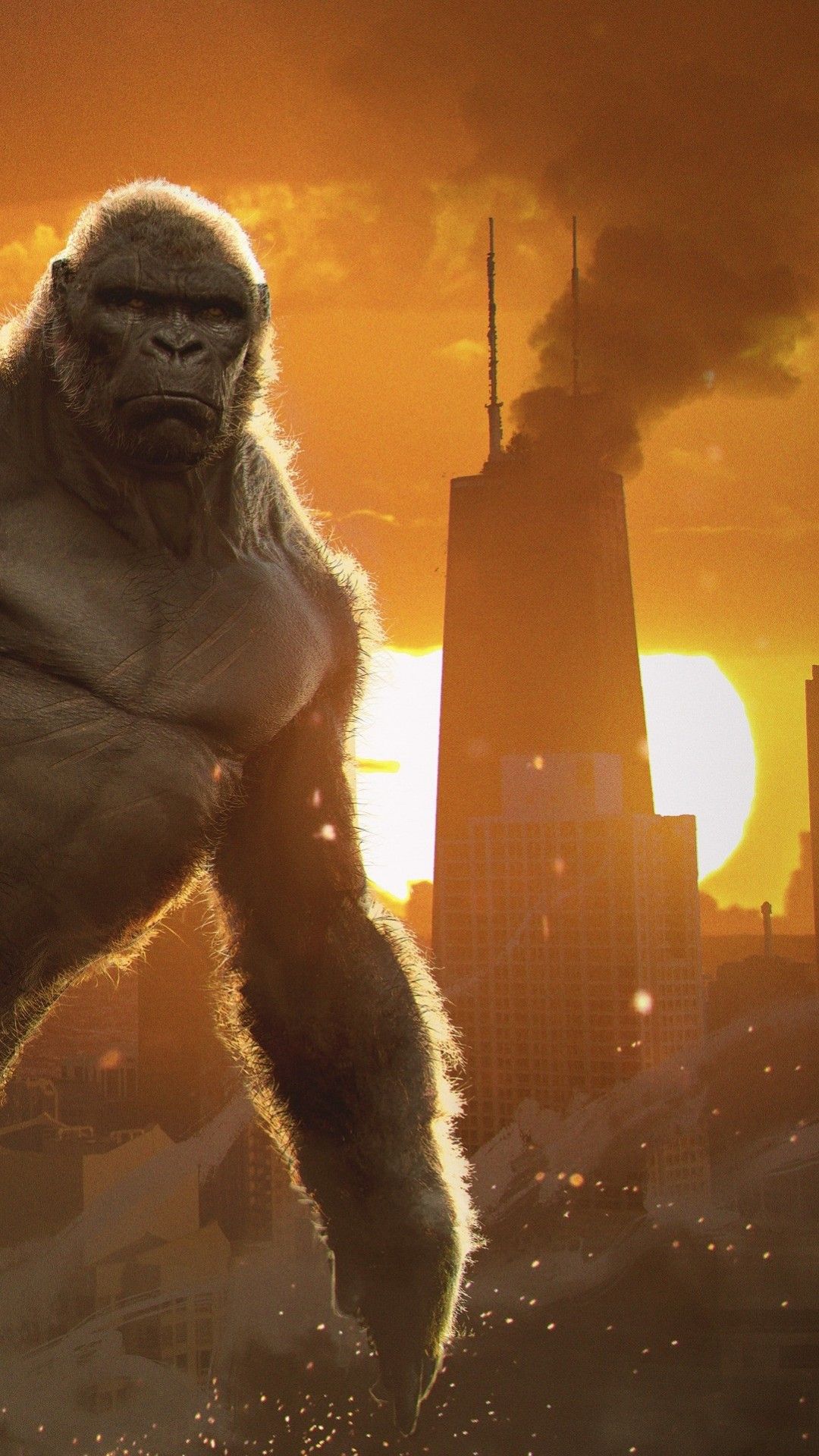 Godzilla vs Kong 4K Wallpaper, King Kong, 2020 Movies, Movies