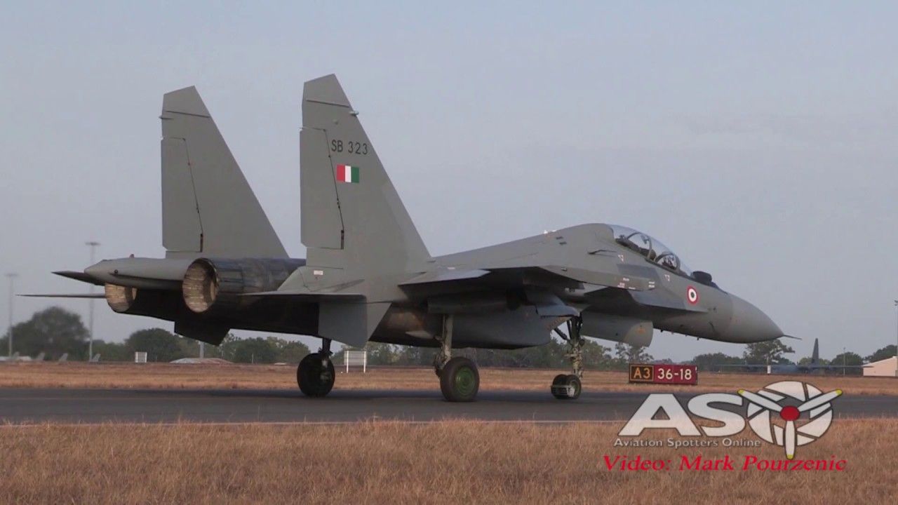 Indian Air Force Sukhoi Su 30MKI Exercise Pitch Black 2018