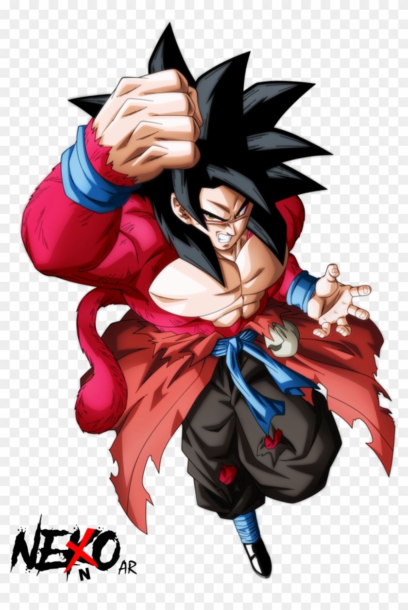 Goku Xeno Ssj2 by Andrewdb13 on DeviantArt