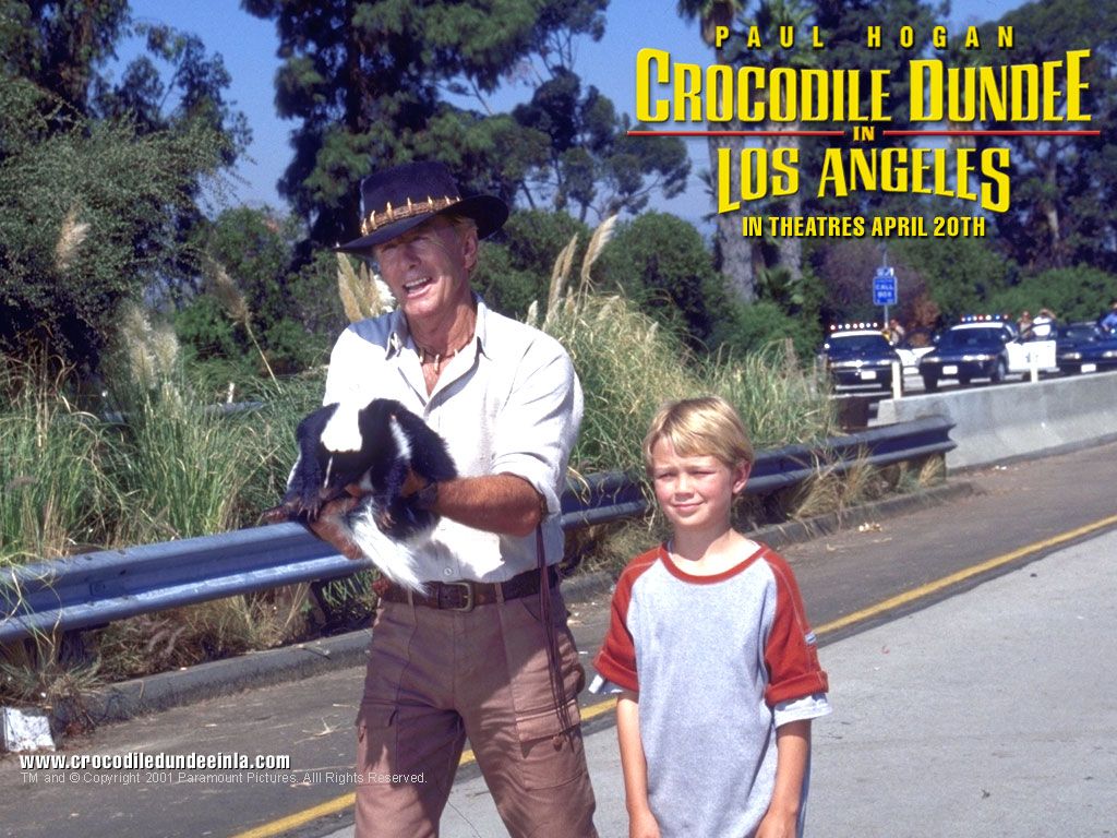 Download Crocodile Dundee in Los Angeles Wallpaper 1024x768