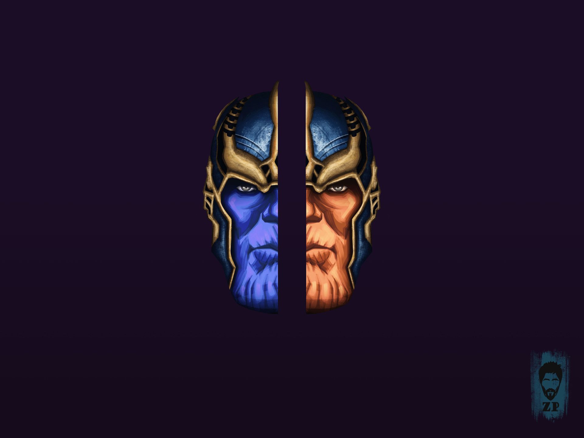 Thanos Artwork HD, HD Superheroes, 4k Wallpaper, Image, Background, Photo and Picture