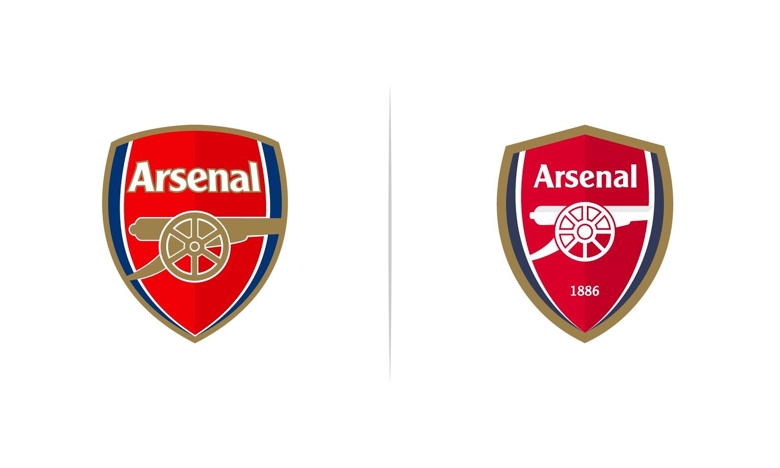 Arsenal Logo Redesign Concept + Full Arsenal Logo History