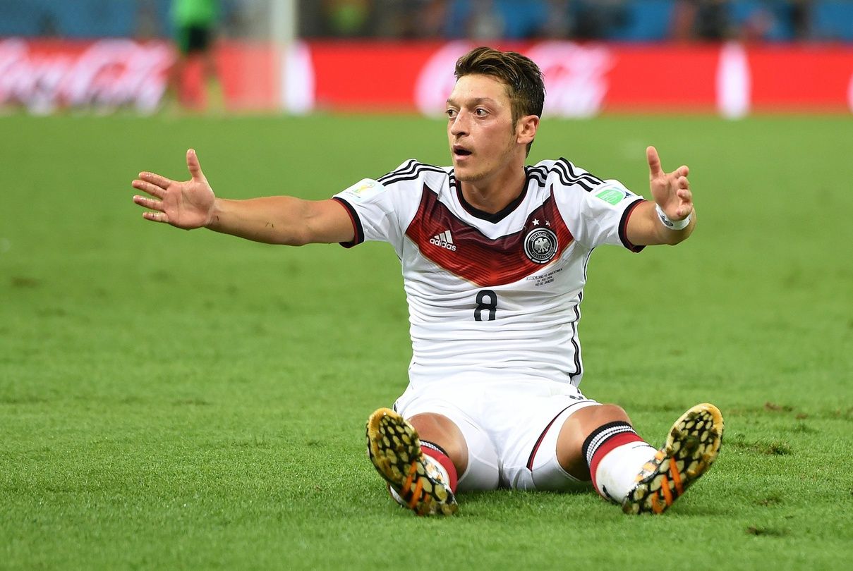 Ozil Germany Team World Cup 2014 Wallpaper