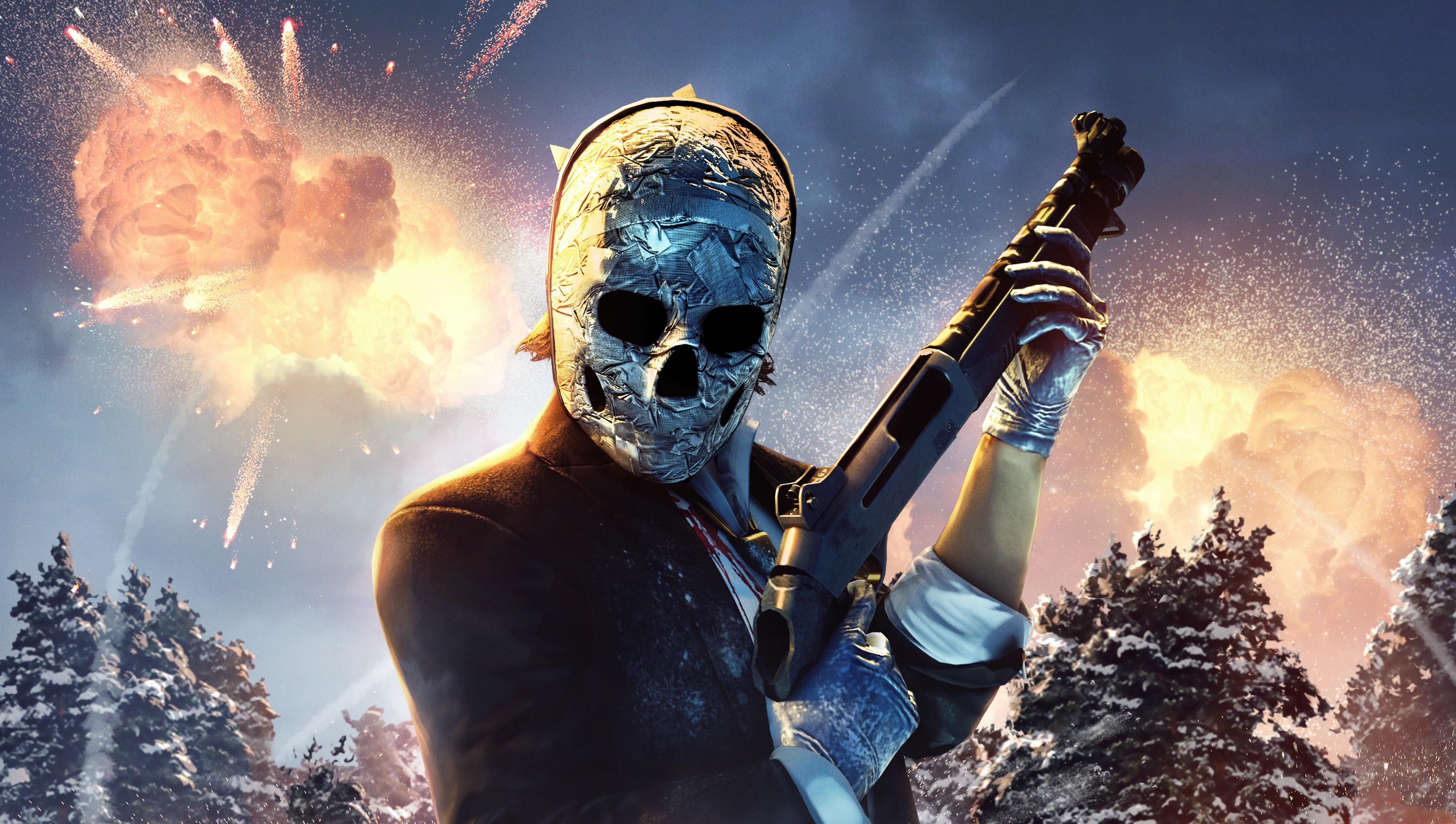 Payday 2 adds Jimmy: your new, free psychopath
