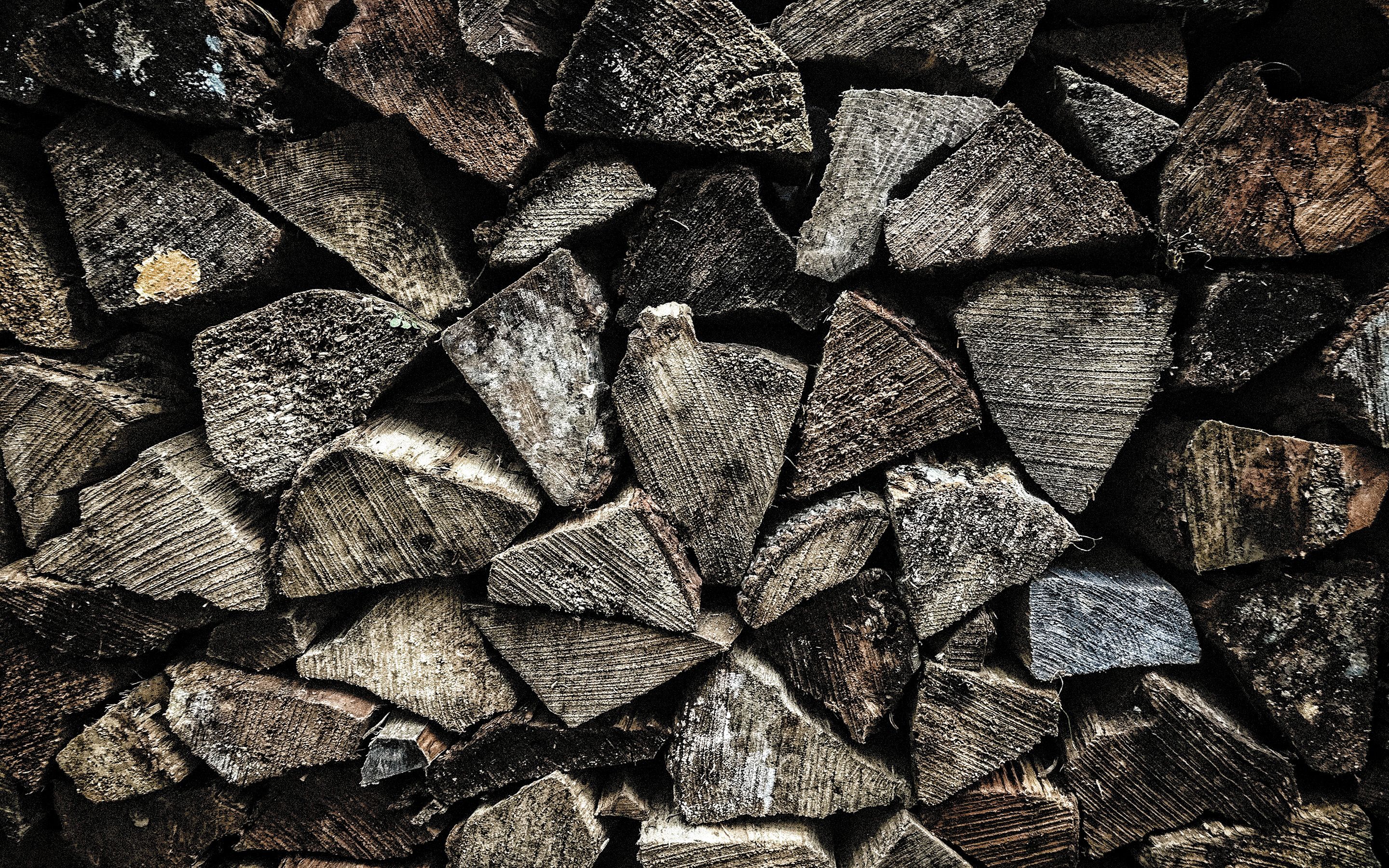Download wallpaper wood log texture, firewood texture, Stacked wood logs, logging concepts, wood texture, wooden background for desktop with resolution 2880x1800. High Quality HD picture wallpaper
