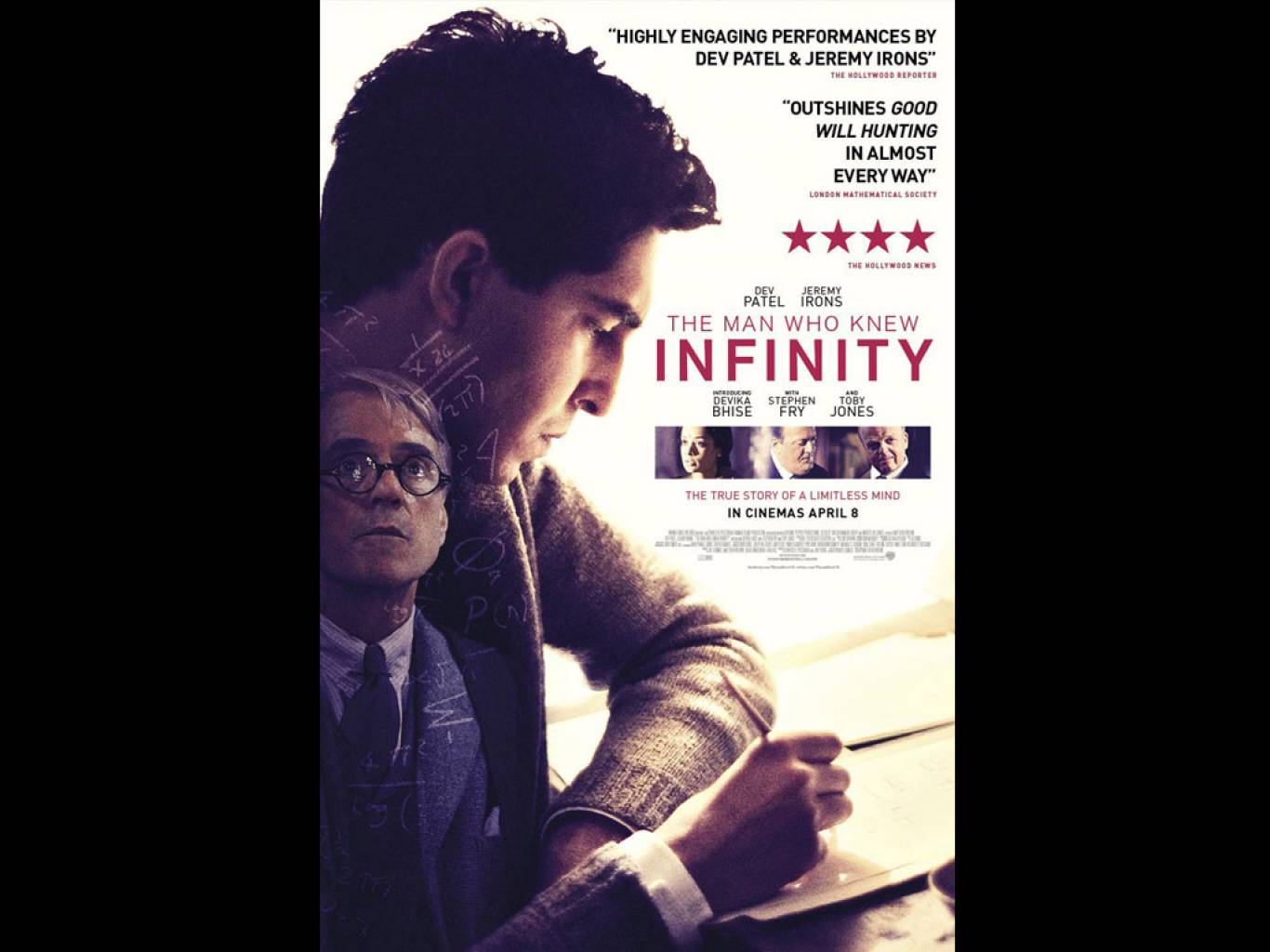 The Man Who Knew Infinity Movie HD Wallpaper. The Man Who Knew Infinity HD Movie Wallpaper Free Download (1080p to 2K)