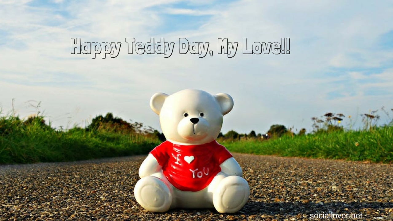Happy Teddy day image HD wallpaper for Whatsapp, Facebook 2020