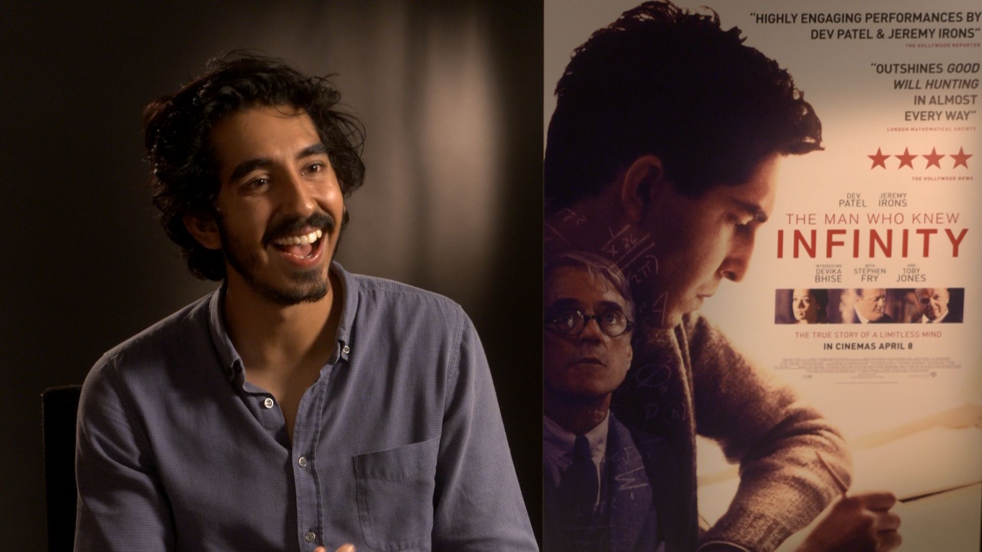 Dev Patel Man Who Knew Infinity Exclusive Interview