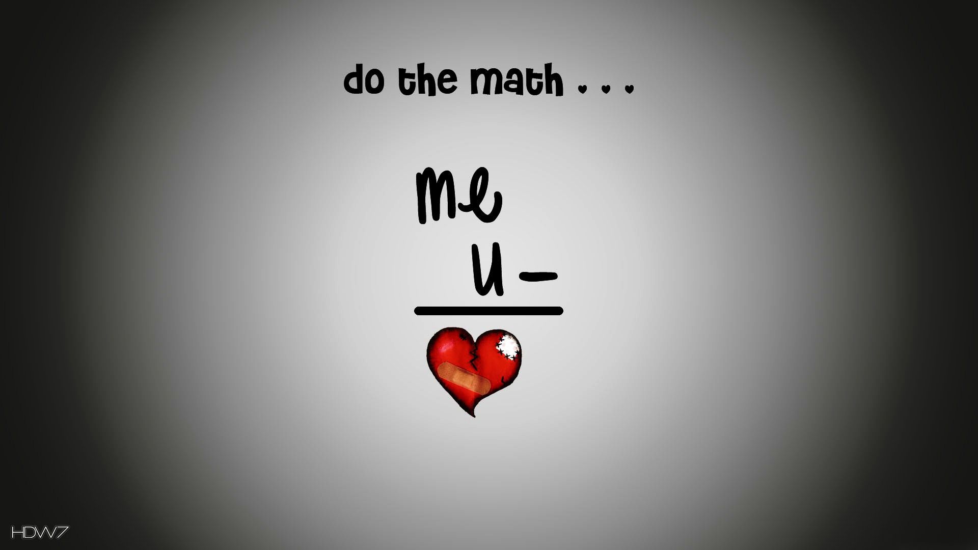broken heart formula do the math me you. HD wallpaper gallery