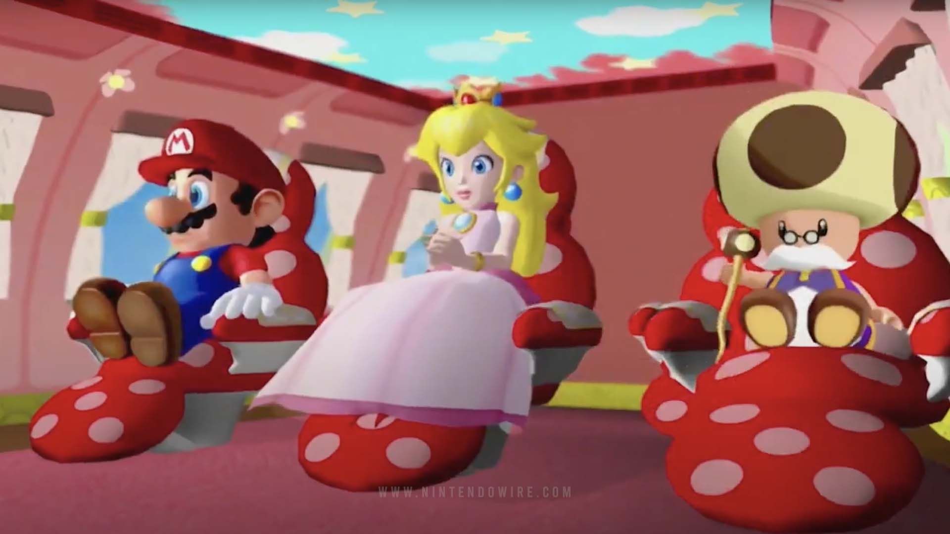 Check out Super Mario Sunshine's opening cutscene in Super Mario 3D All- Stars