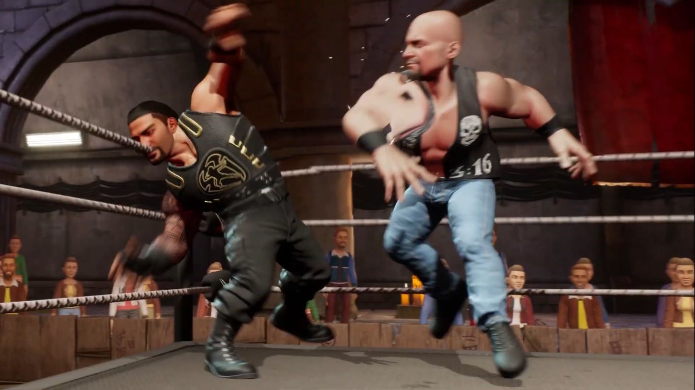 WWE 2K Battlegrounds Is Announced For PS4 And X Box. With A Glitch