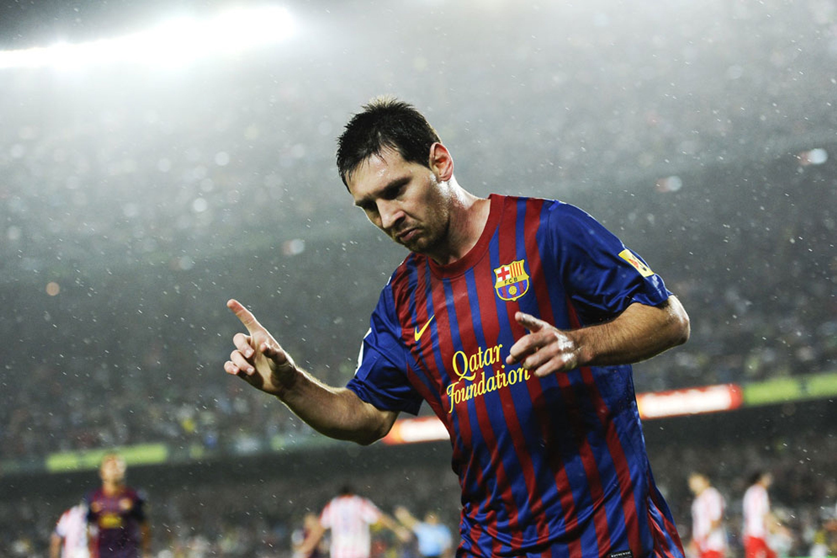 Lionel Messi at Barcelona wallpaperx2332