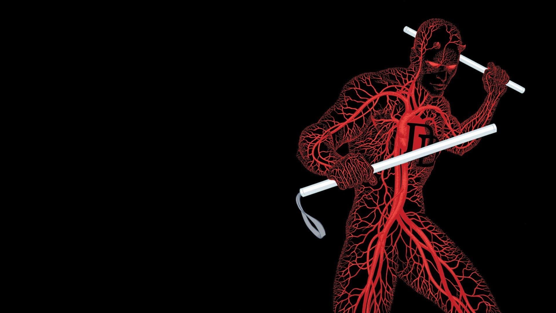 man holding stick artwork #men #Daredevil P #wallpaper #hdwallpaper # desktop. Marvel image, Daredevil, Marvel wallpaper