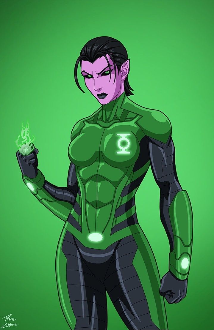 Green Lantern (Katma Tui)_Earth 27. Superhero Wallpaper, Green Lantern