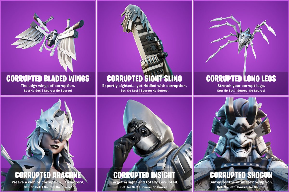 Corrupted Arachne Fortnite wallpapers.