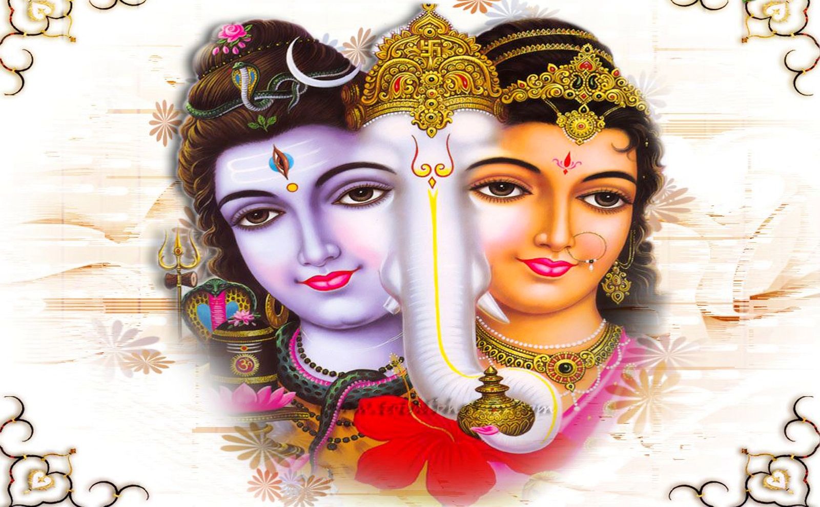God Shiva Parvathi wallpaper