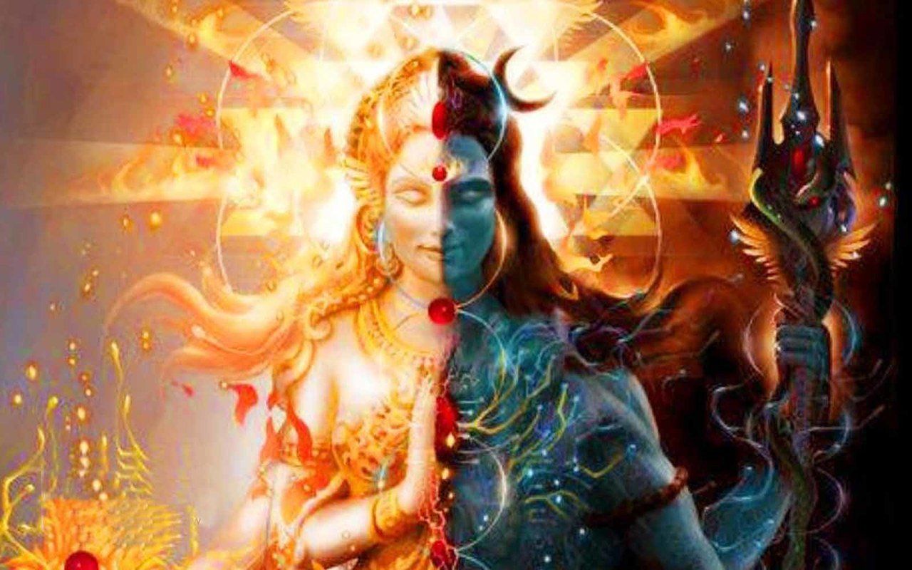 MYIMAGE Lord Shiva Parvati Poster (Canvas Cloth Print, 31cm x 46 cm): Amazon.in: Home & Kitchen
