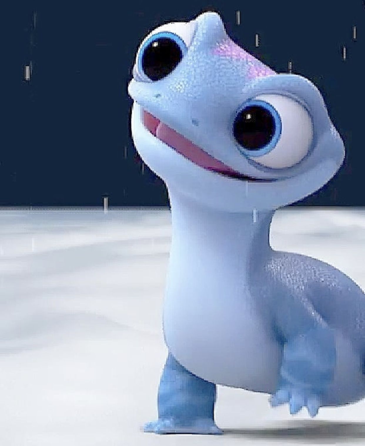 frozen 2 fire lizard stuffed animal