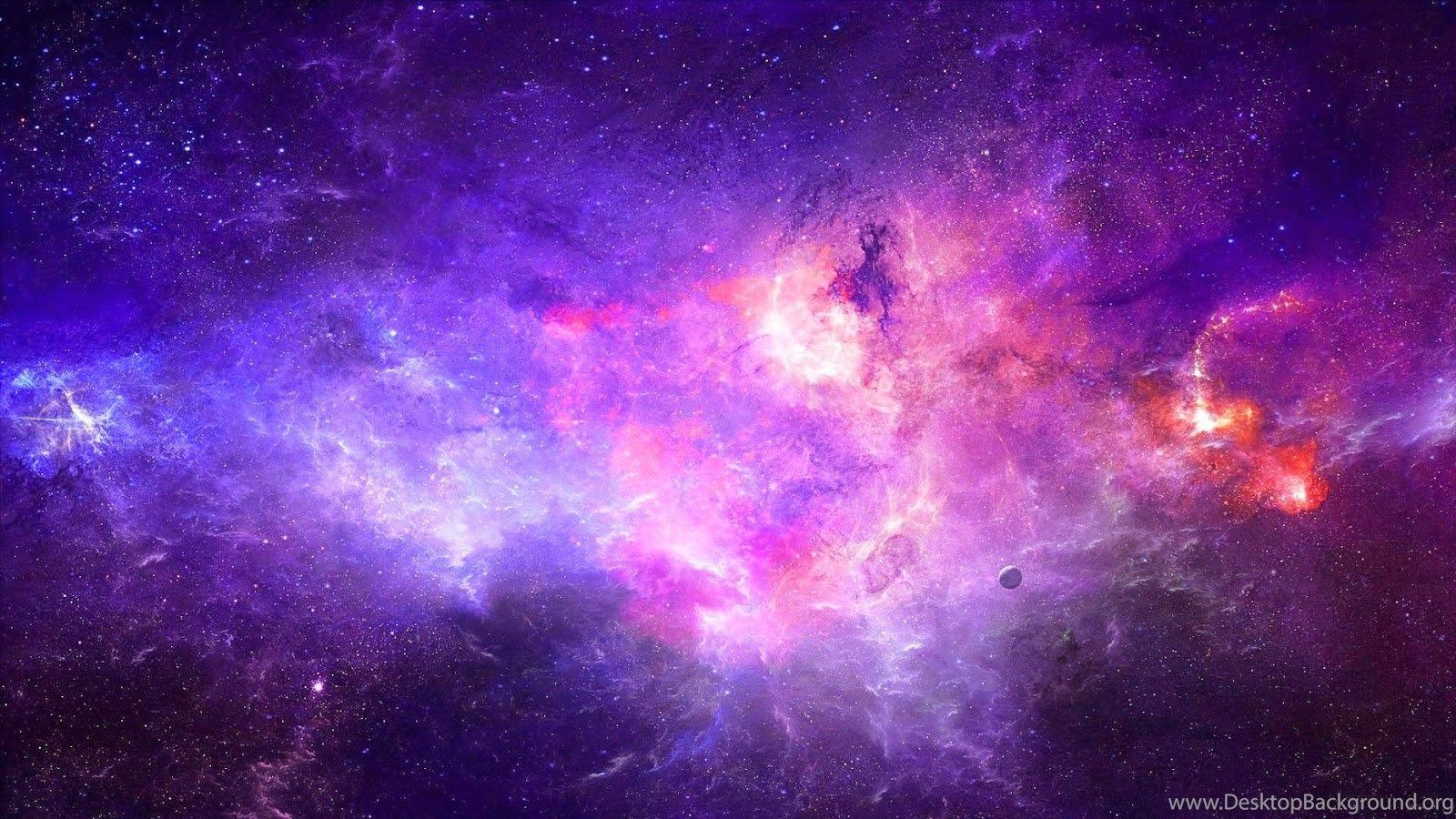 Galaxy Wallpaper Free Download: Galaxy Violet Wallpaper Desktop Background