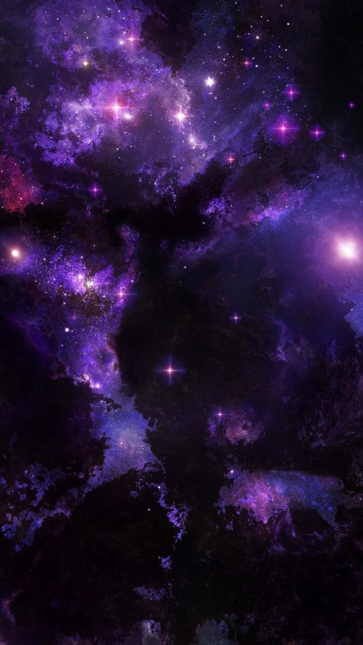 purple galaxy. Galaxy phone wallpaper, Galaxy wallpaper, Kawaii wallpaper
