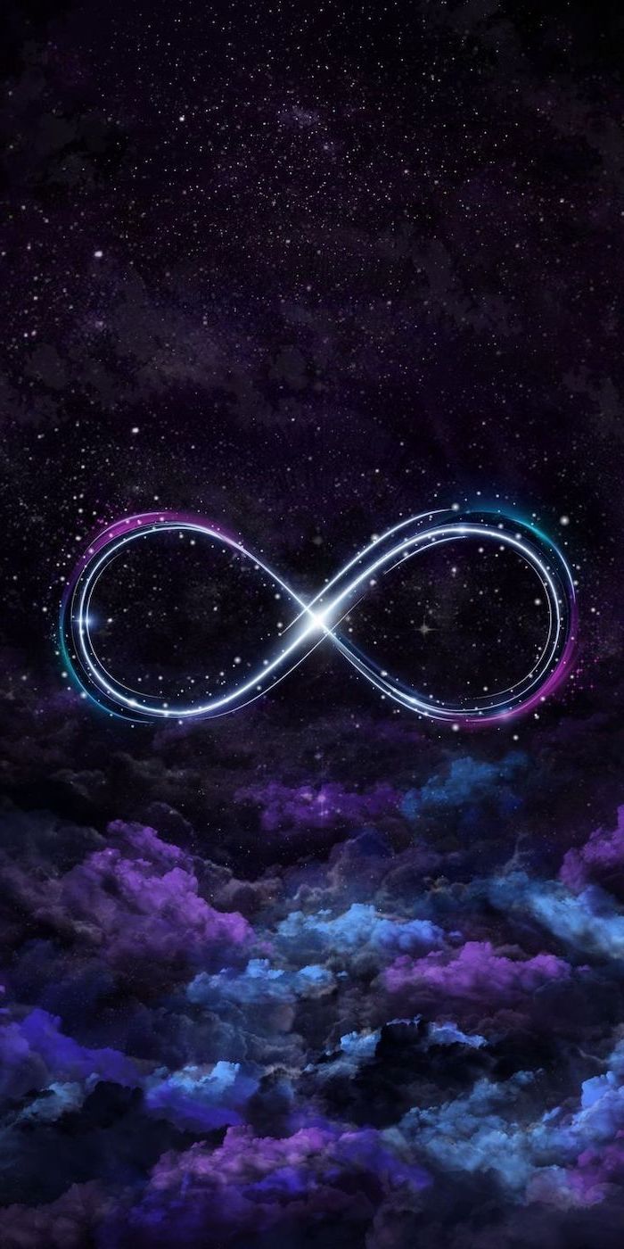 infinity sign hakuna matata galaxy
