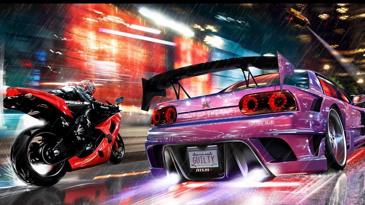 Car Chase HD Wallpaper for Android