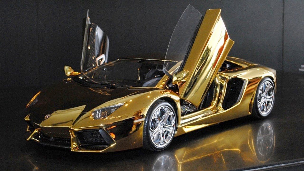 World's Most Expensive Model Car: Golden Lamborghini