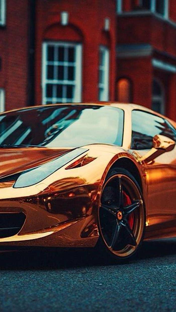 Ferrari Gold wallpaper