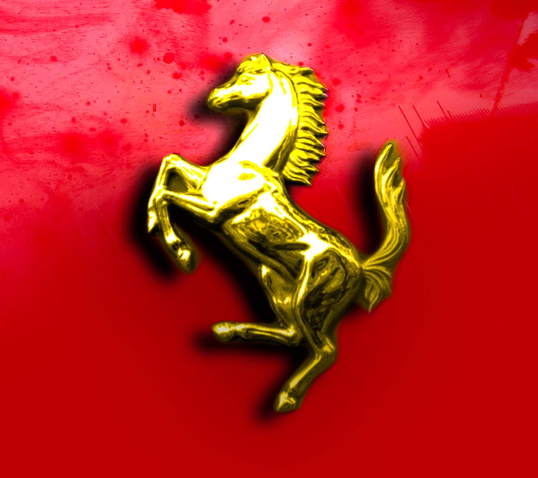 Ferrari Gold HD wallpaper