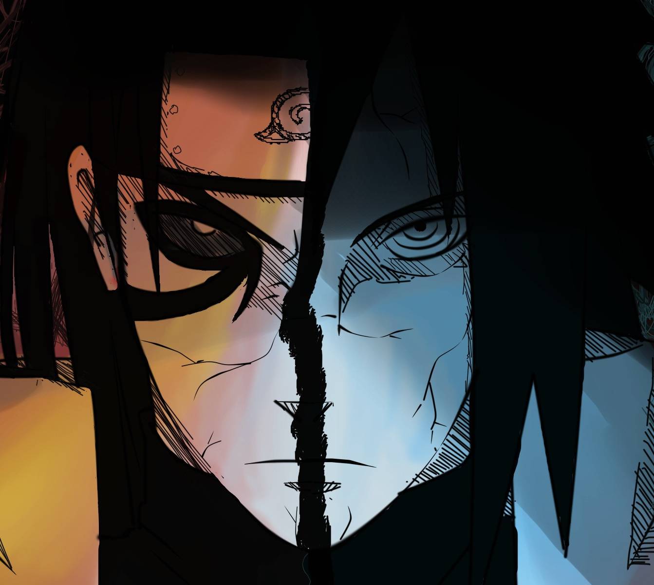 Hashirama and Madara wallpapers by CynicPsycho.