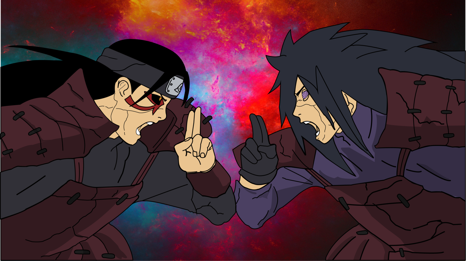 Madara And Hashirama Wallpapers Wallpaper Cave