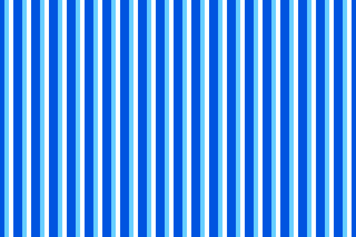 Striped Blue