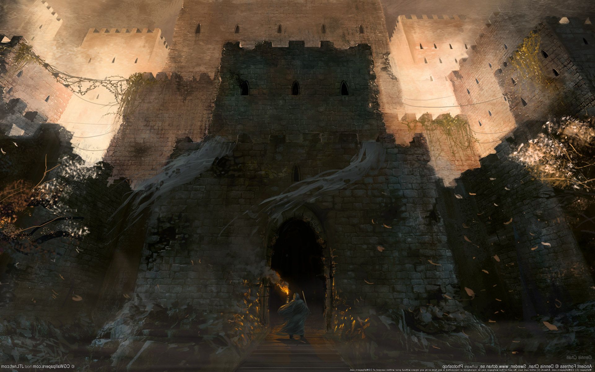 fantasy Art, Castle Wallpaper HD / Desktop and Mobile Background