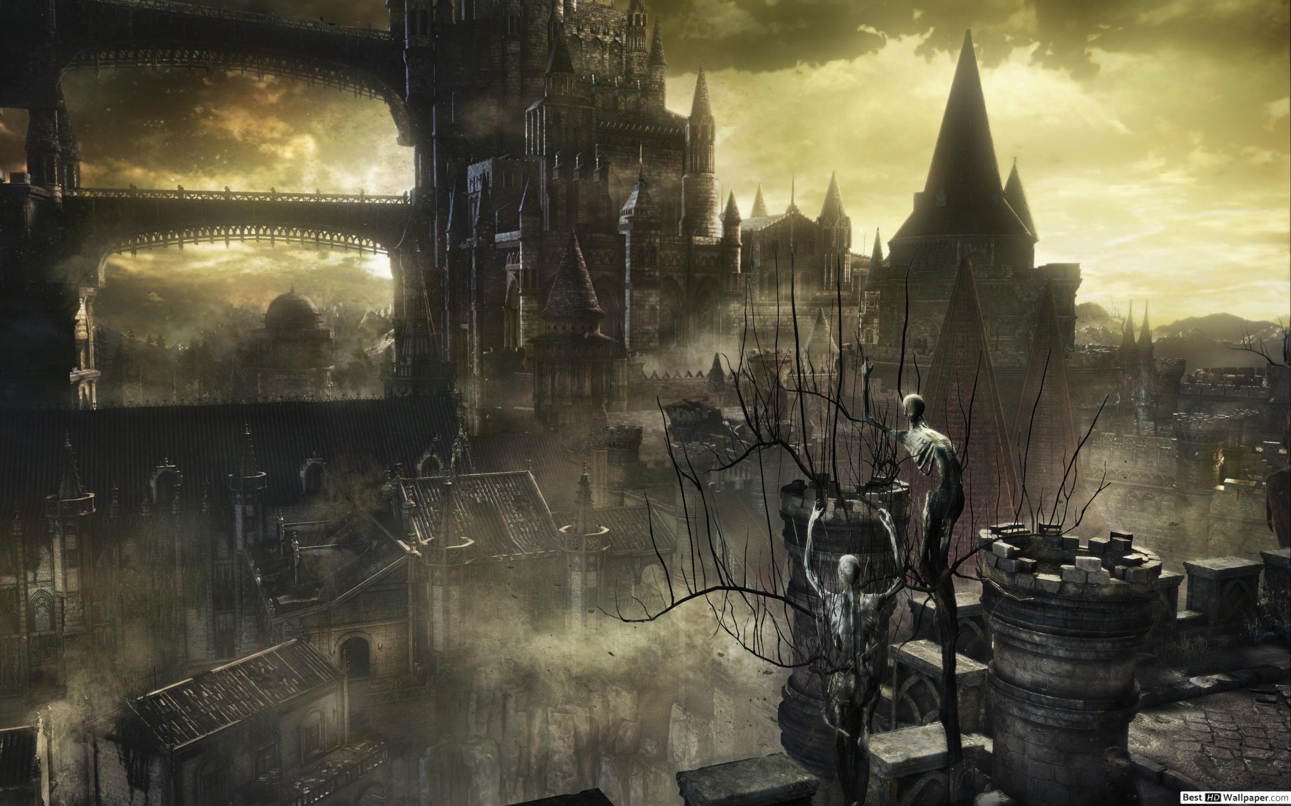 Dark Souls III Castle HD wallpaper download
