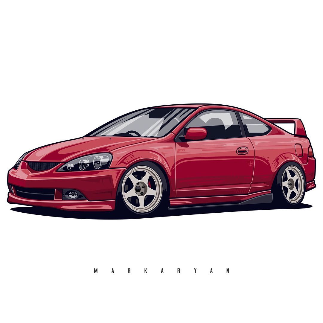 Honda / Acura Integra Type R DC5. T Shirts, Covers, Stickers, Posters Available In My Store On #redbubble. Link. Integra Type R, Acura, Civic Hatchback