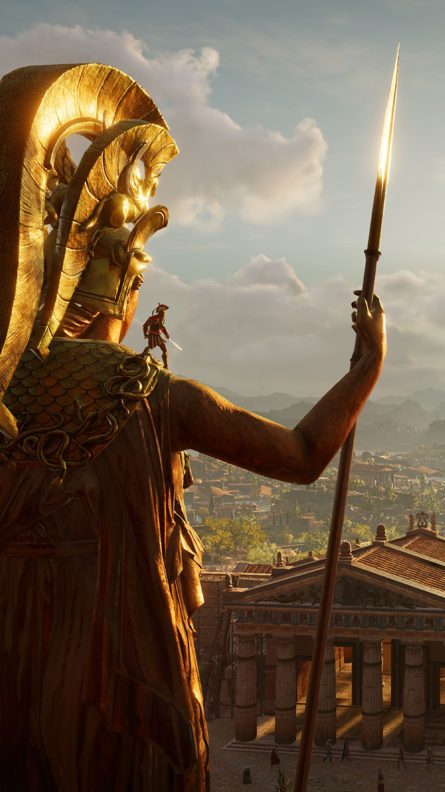 Download Assassin's Creed Odyssey 1440x2560 Resolution, HD 4K Wallpaper. Assassins creed odyssey, Assassins creed, Greek warrior