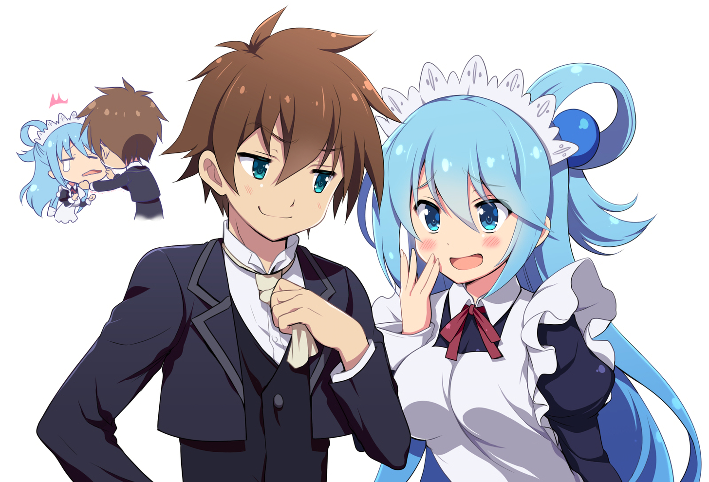 Kono Subarashii Sekai ni Shukufuku o! y Satou Kazuma. Anime kawaii, Konosuba anime, Anime
