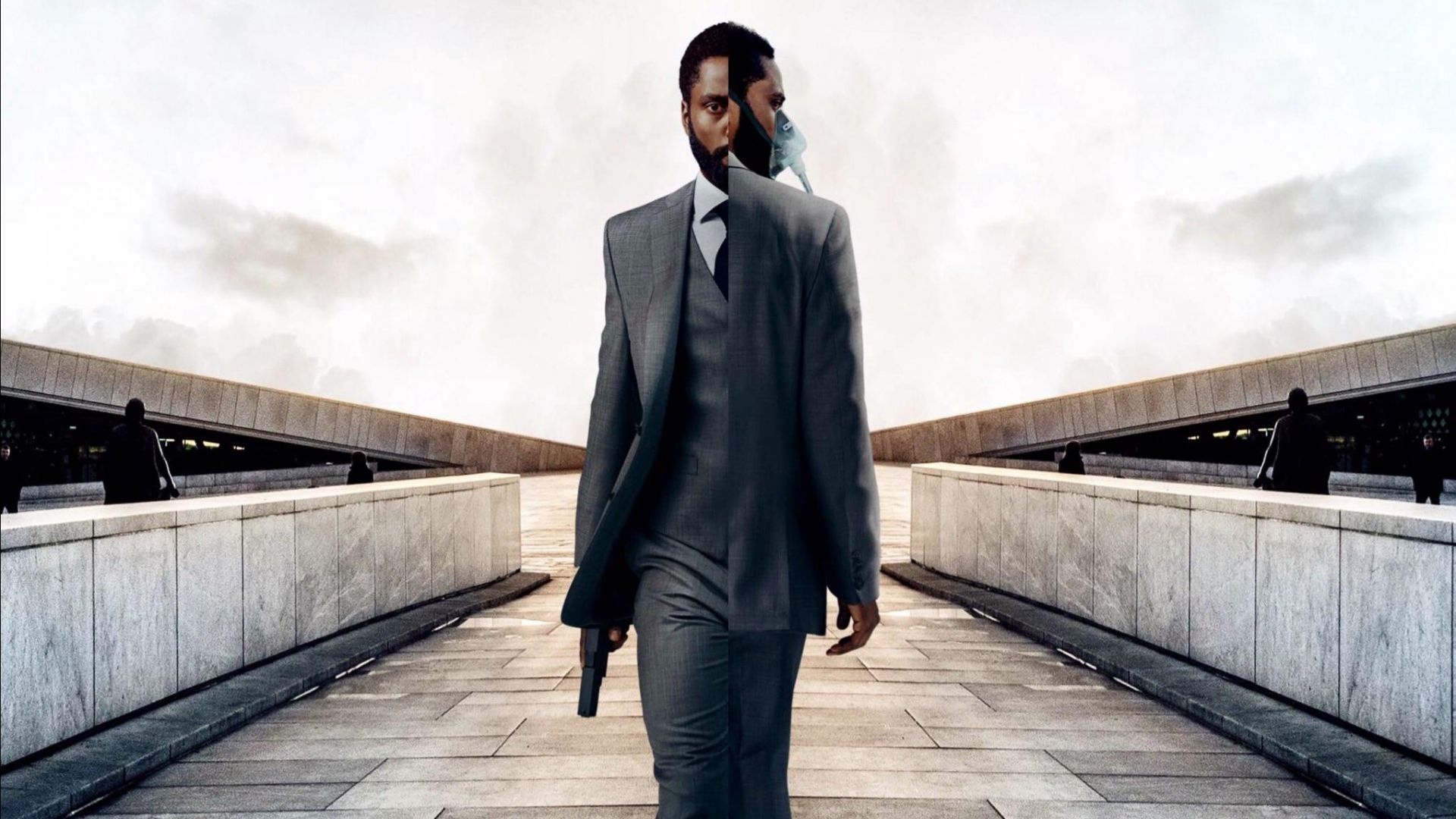 Wallpaper Tenet, John David Washington, poster, Movies