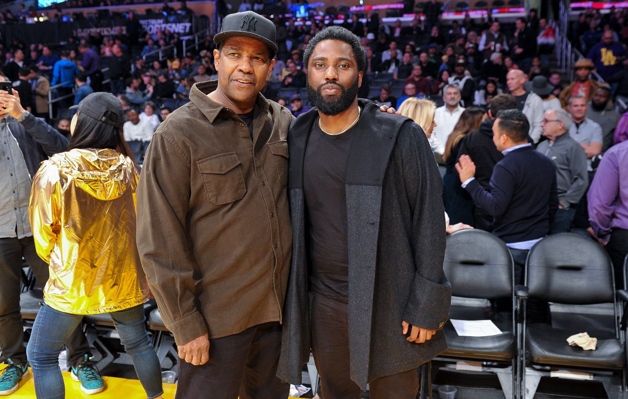 John David Washington used to tell people his dad Denzel was in jail