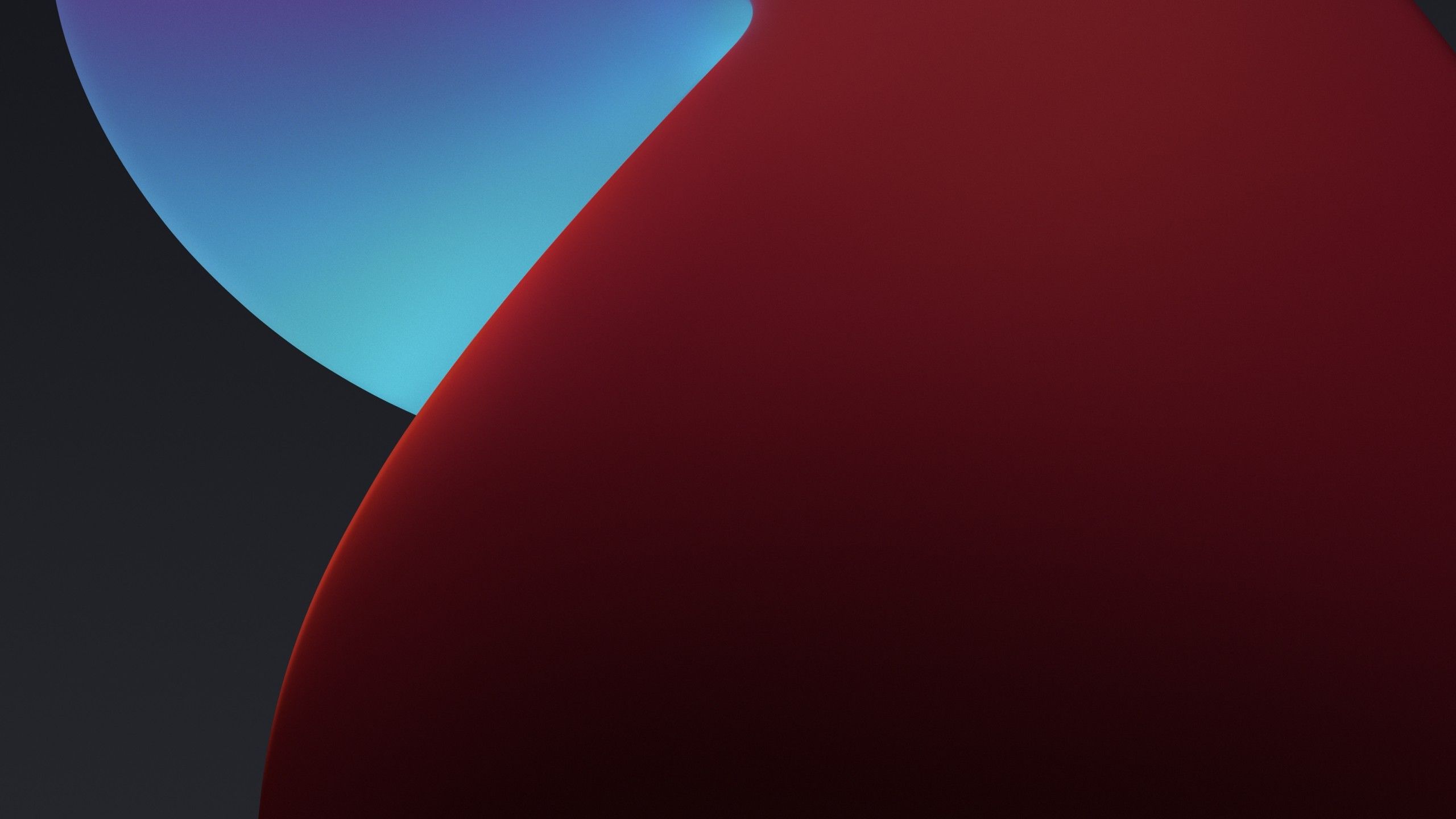 iPadOS 4K Wallpaper, Red, Dark, Abstract, Gradients