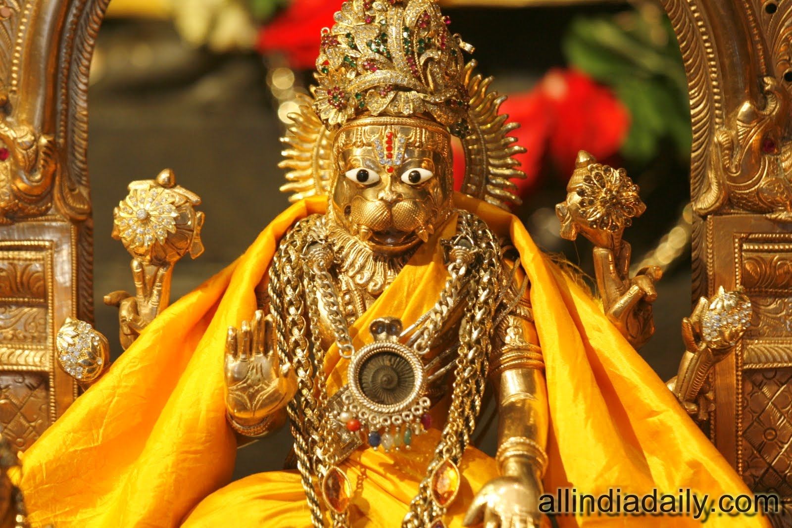 Lakshmi Narasimha Swamy Wallpapers Wallpaper Cave