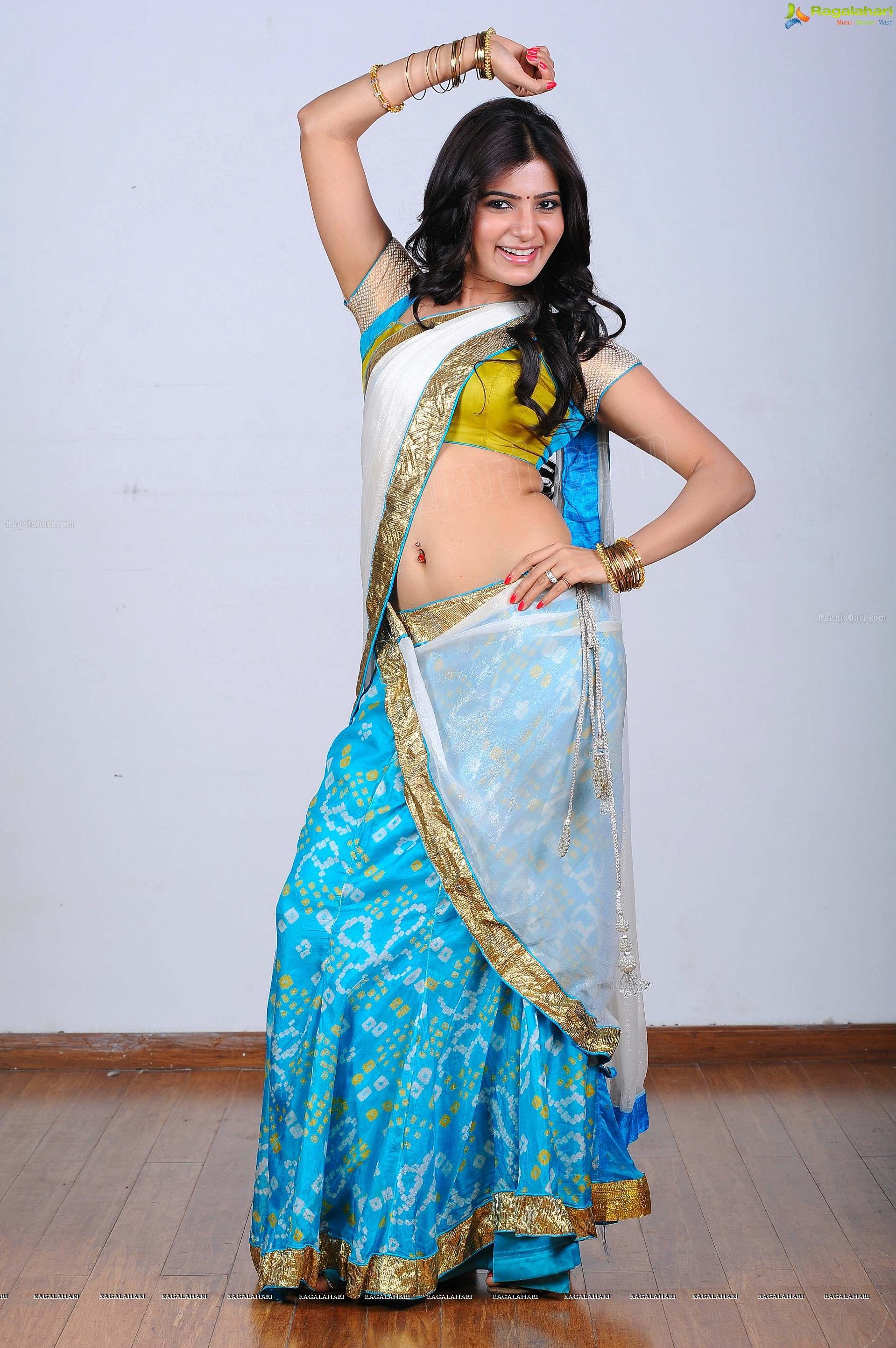 Tollywood HQ In Half Saree Photo