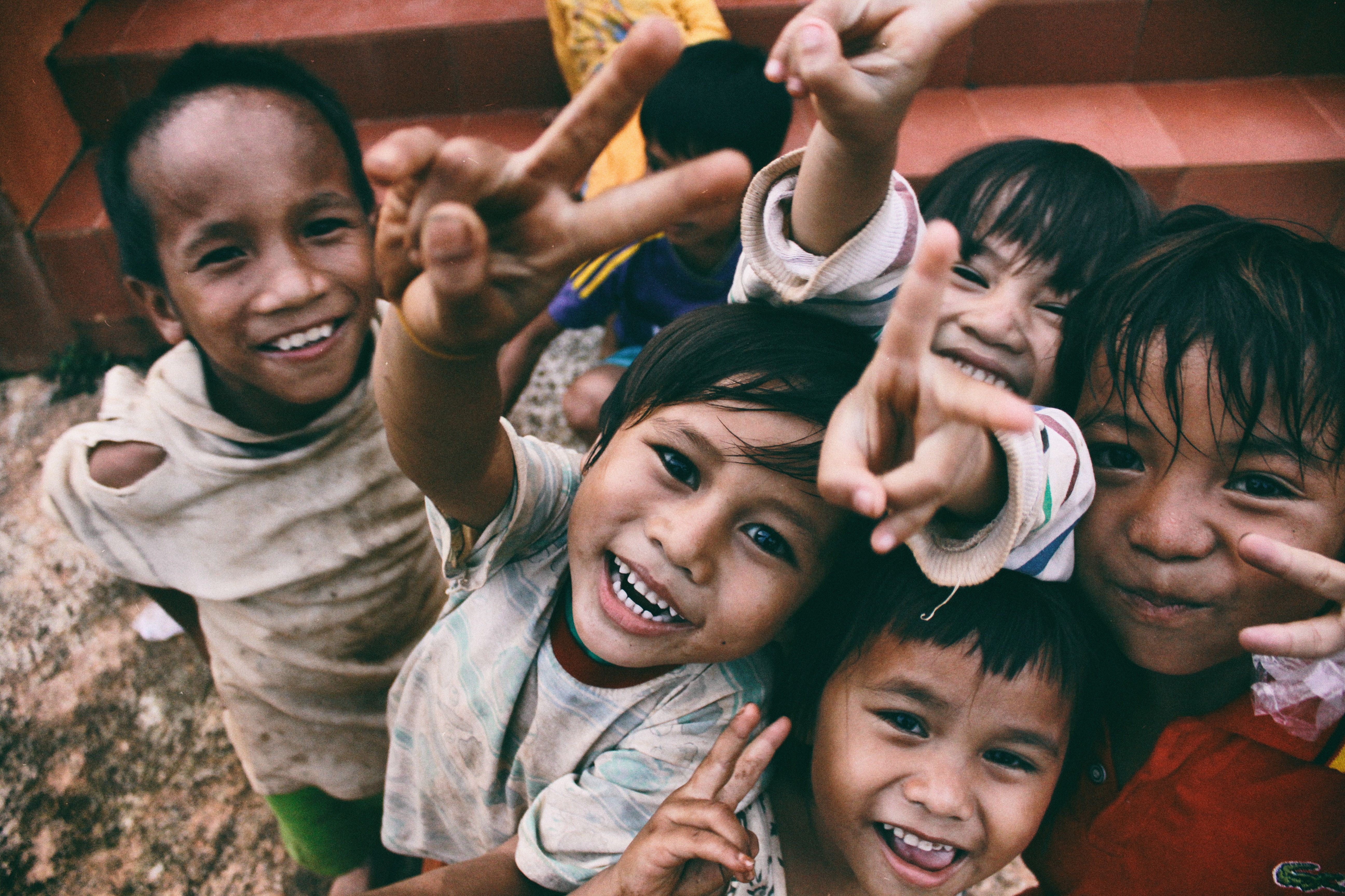 5184x3456 #eyes of child, #eye, #kid, #poor child, #happiness, #kids, #child, #hello, #street life photography, #group, #traveling, #eyes happiness, #vietnam, #children, #real person, #friends, #smiling, #vietnamese, #Free