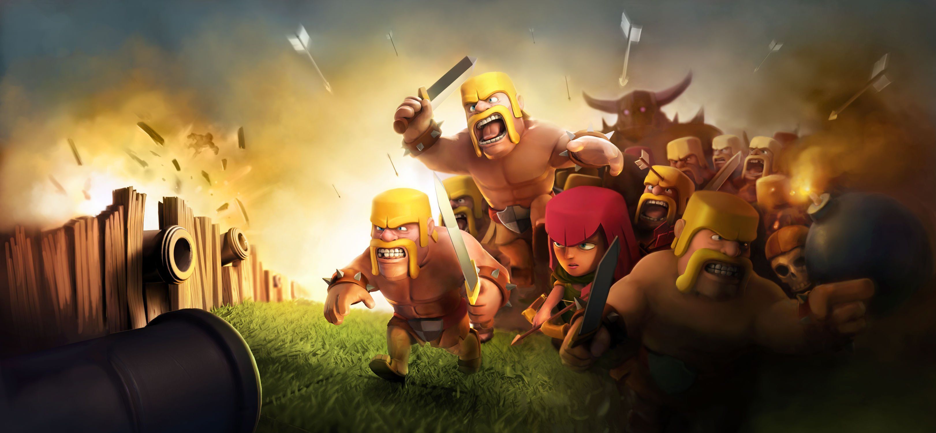 Clash Of Clans HD 2048x1152 Resolution HD 4k Wallpaper, Image, Background, Photo and Picture